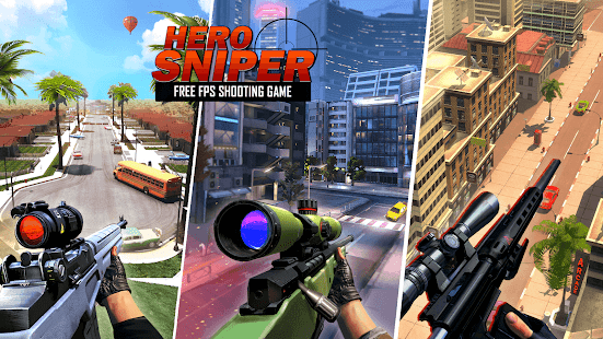Hero Sniper FPS Free Gun Shooting Games 2020 2.4 Screenshots 12