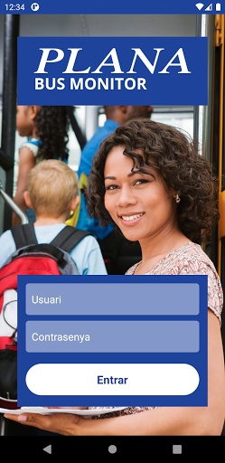 Android application Plana Bus Monitor screenshort