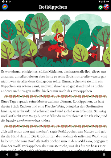 Grimm Brothers Fairy Tales - English and German