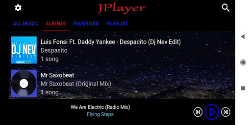 JPlayer(Music Player with Visu Screenshot 2 - AppWisp.com