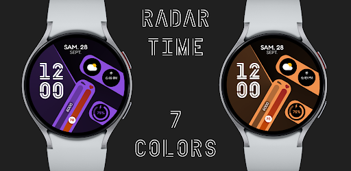 Radar Time Watch Face
