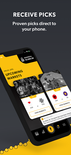 Android application Bet With Joel screenshort