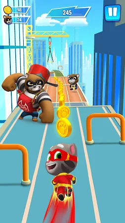 Game screenshot Говорящий Том: погоня героев mod apk