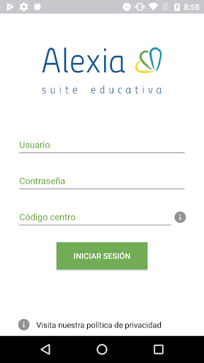Android application Alexia Familia CL screenshort