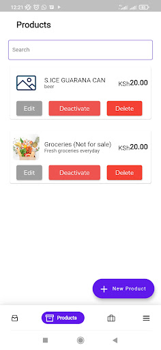 Android application Ambata Seller screenshort