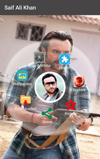 Android application Saif Ali Khan wallpapers,puzzl screenshort