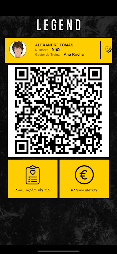 Legend Gym Screen 2
