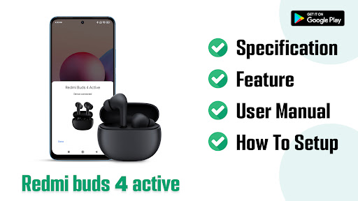 Android application Redmi Buds 4 Active Guide screenshort