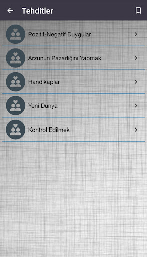 Android application Savaş Taktik Programı screenshort