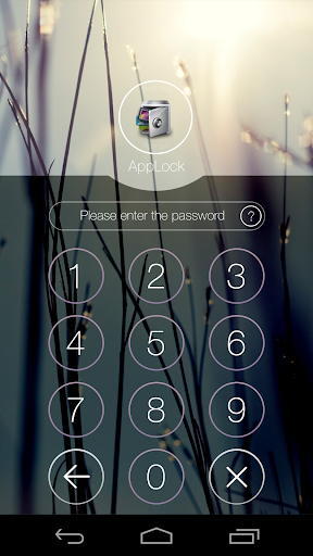 Android application AppLock Theme Dawn screenshort