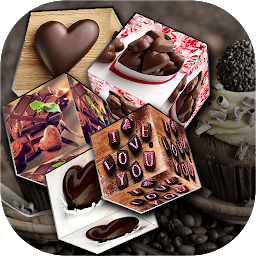 Imagen de icono Chocolate Cube Live Wallpaper