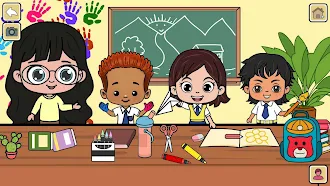 Game screenshot Tizi Town - My School Games hack