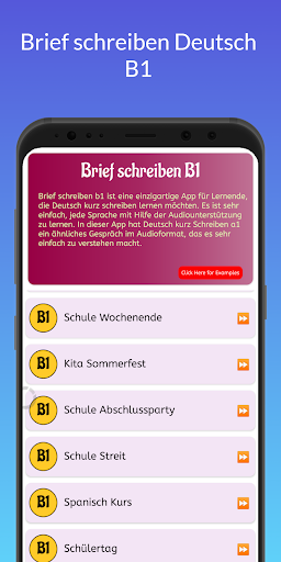 Brief schreiben Deutsch B1 Screen 3