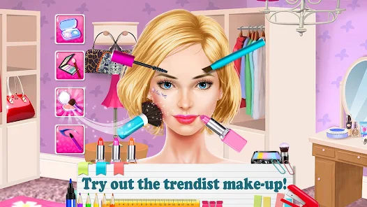 Barbie beauty 2024 parlour game