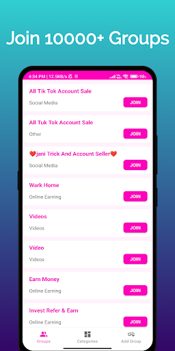 Group Joiner Join Active Group