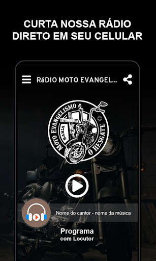 Android application Rádio Moto Evangelismo screenshort