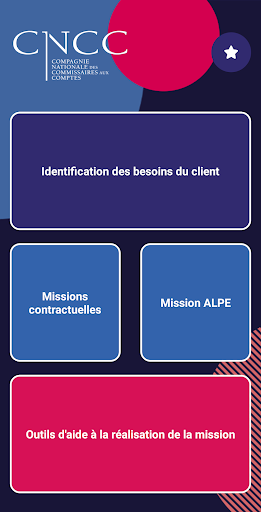 Android application CAC Rebond screenshort