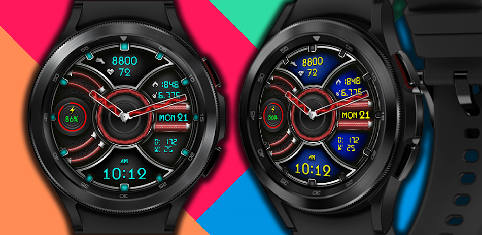#6. HLC25 BIONIC Animated (Android) By: WorldWatchface