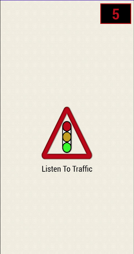 Android application Listen To Traffic screenshort