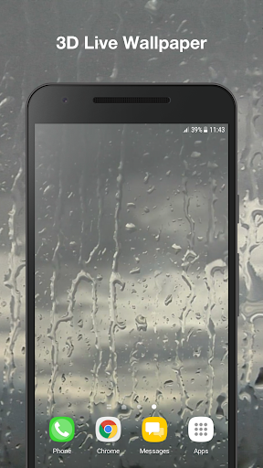 Android application Raindrop Live Wallpaper Pro screenshort