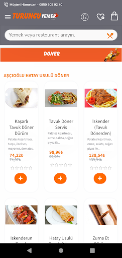 Turuncu Yemek
