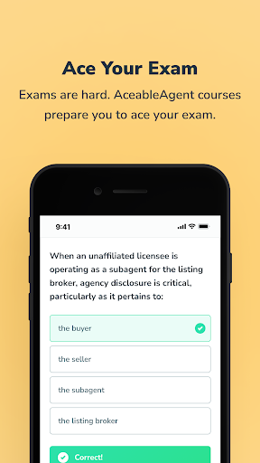 Screenshot of AceableAgent - Real Estate Ed