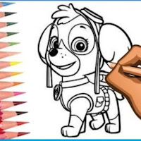 PAW Paint The Cartoons Patrol Learn Colors