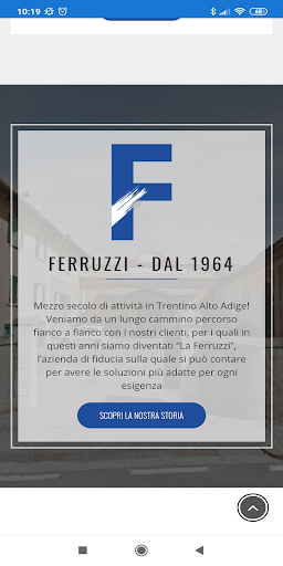 Android application Ferruzzi Servizi screenshort