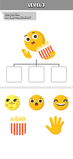 Android application Emoji Mashup screenshort