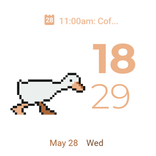 The Speedy Goose Watch Face Download on Windows