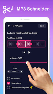AudioApp: MP3 schneiden & Klin Captura de pantalla