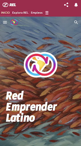 Android application REL Réseau Entreprendre Latino screenshort