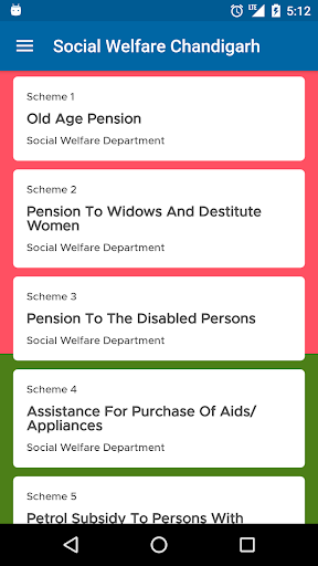 Social Welfare Chandigarh