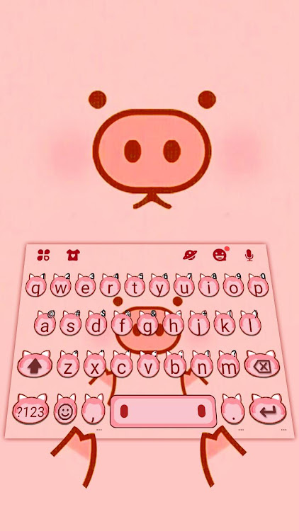 Cute Little Piggy Keyboard The - 8.7.5_1020 - (Android)
