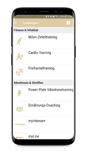 Android application Wellvitale Jüterbog screenshort