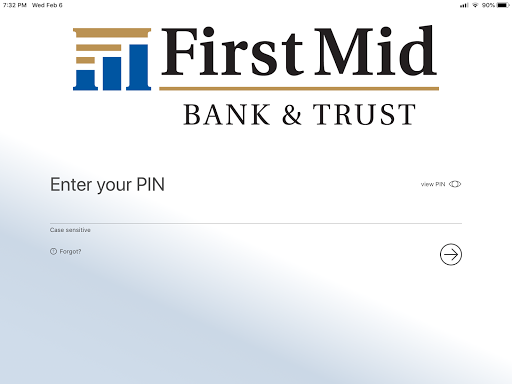 Android application First Mid Business Token screenshort