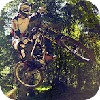 Mountain Bike Rider Freestyle