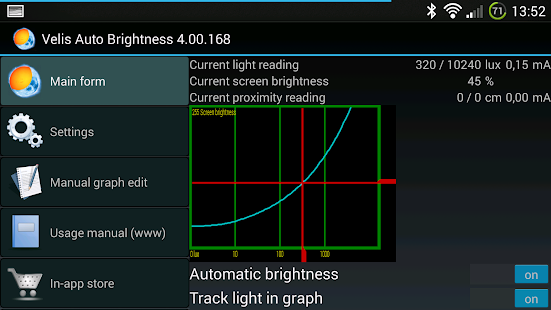 Velis Auto Brightness Screenshot