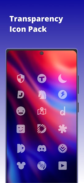 Transparency - Icon Pack 3.2 APK + Mod (Unlimited money) para Android