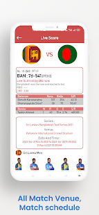 Live cricket 2021 : Live Stream Score App 1.9 APK screenshots 6