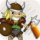 Draw Vikings icon