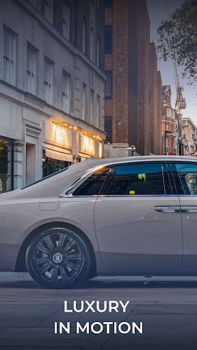 Android application LUXGO: Chauffeur service in UK screenshort