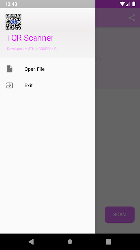 i QR Scanner Screen 3