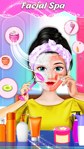 Android application Spa, Makeup & Dress up Games screenshort