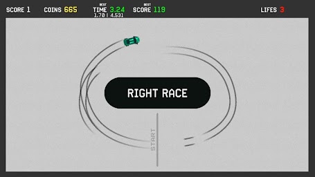 Right Race: Just turn right and drive