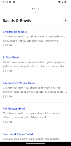 Flora Cantina Screen 3