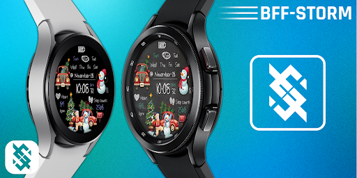 BFF18- Christmas Car, Snowman screenshot 3