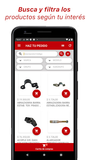 Universal de Repuesto Screen 3