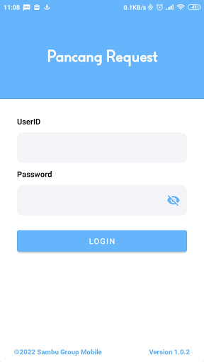 Android application Pancang Request screenshort