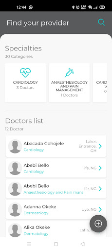 Android application DoktorZZ screenshort